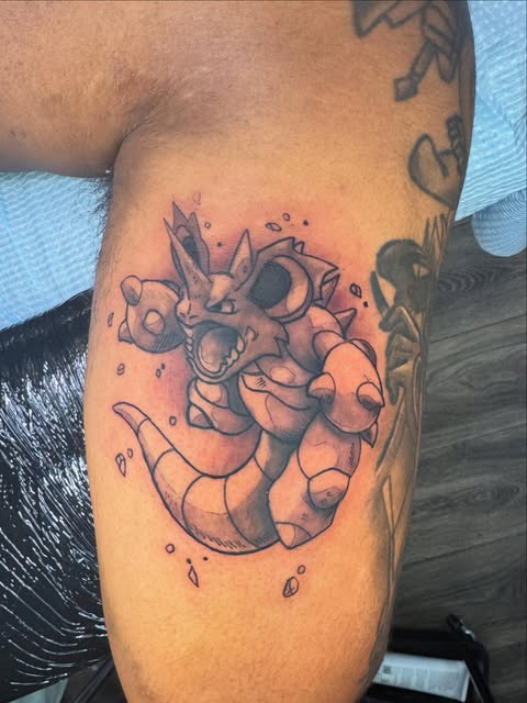 NIDOKING tattoo by Yak Jr
