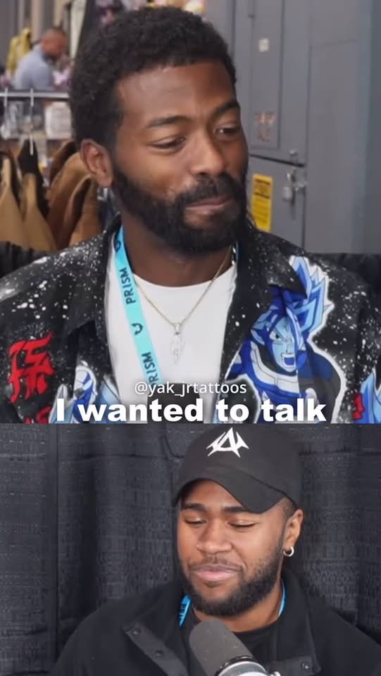 Yak Jr, the tattoo artist behind The Hidden Cloud, during an interview